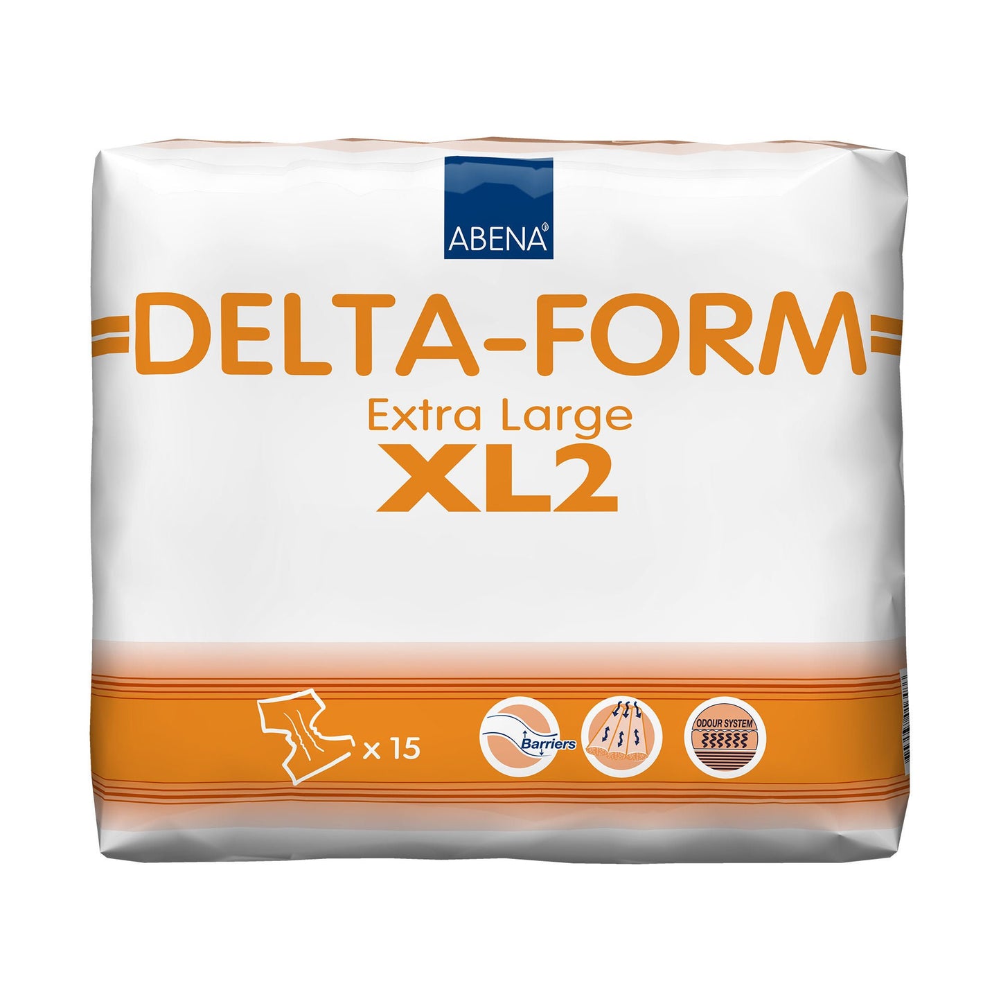 BRIEF, INCONT DELTA-FORM XL2 ADLT XLG (60/CS)