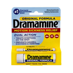 DRAMAMINE, TAB ORIG 50MG (12/BT)