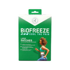 BIOFREEZE, PATCH LG (5/PK 3PK/BX 8BX/CS)