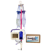 HOLDER, TUBE FEED W/CLAMP & BENDABLE ARM PNK (50/CS)