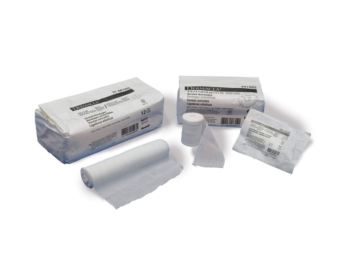 DRESSING, DERMACEA STRCH N/S 2"X75" (12/BG 8BG/CS)