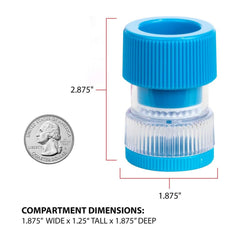 CRUSHER, TABLET W/CONTAINER (3/PK)