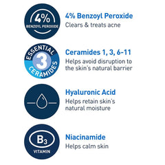 CERAVE ACNE, CRM FOAM CLNSR 5OZ