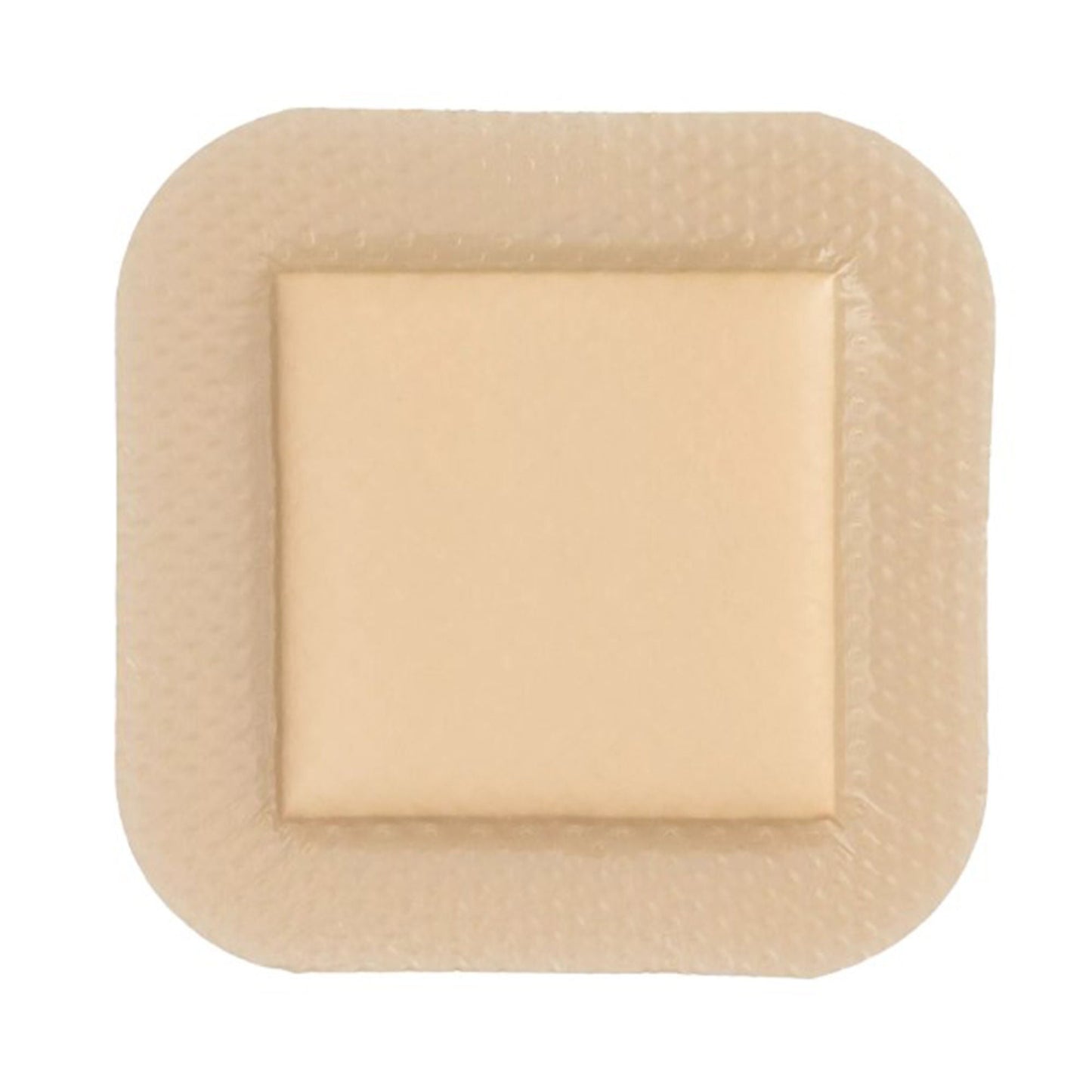 DRESSING, SIL BORDER 5LAYER ADH STR 4"X4" (10/BX 5BX/CS)