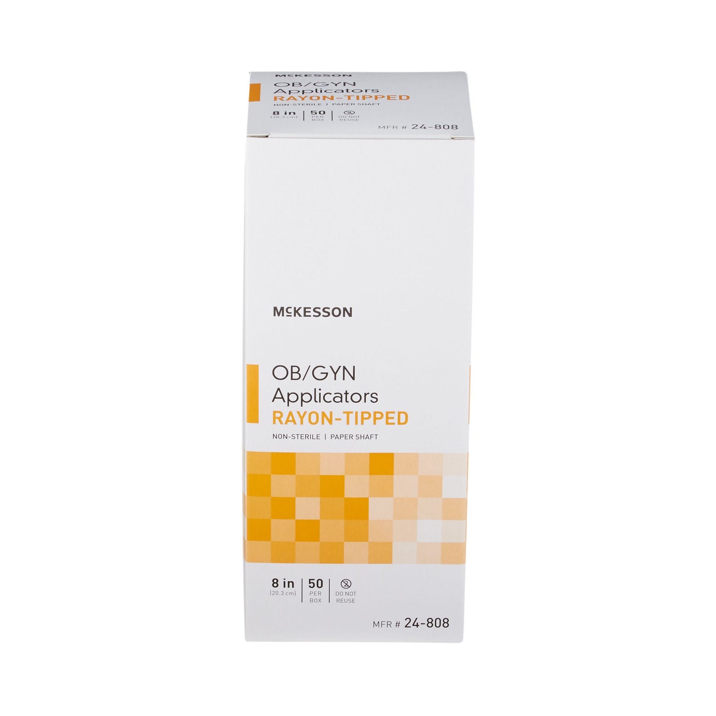 SWAB, OB/GYN 8" (50/BX)