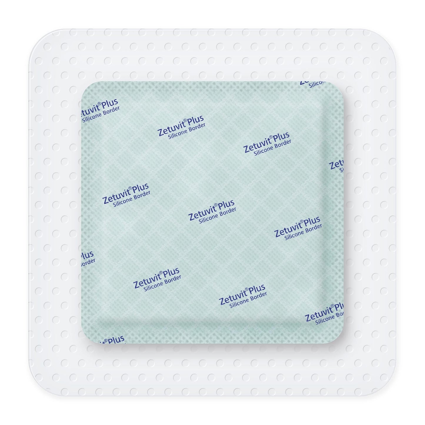 DRESSING, WND ZETUVIT + SAP BRDR SIL ADH 5"X5" (10/BX)