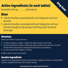 PEPCID AC, TAB MAXIMUM STRENGTH 20MG (25/BX)