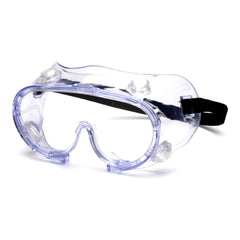 GOGGLES, CHEMICAL SPLASH PLAIN(12/BX 12BX/CS)