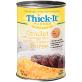 THICK-IT, PUREE OMELET WI/SAUSAGE/CHEESE 15OZ (12/CS)
