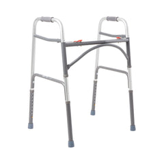 WALKER, FOLDING STEEL W/O WHEELS HVY DUTY ADLT 500LB (2/CS)