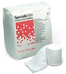 PADDING, CAST SPECIALIST CTN 4"X4YDS (12/BG)