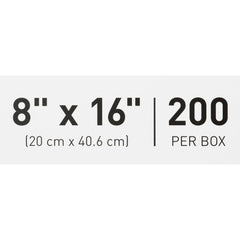 POUCH, SELF SEAL 8"X16" (200/BX 5BX/CS)