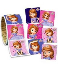 STICKER, SOFIA THE FIRST 100/RL VALUE ROLL