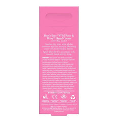 BURT BEES, CRM HAND WILD ROSE & BERRY 1OZ (4/CT)