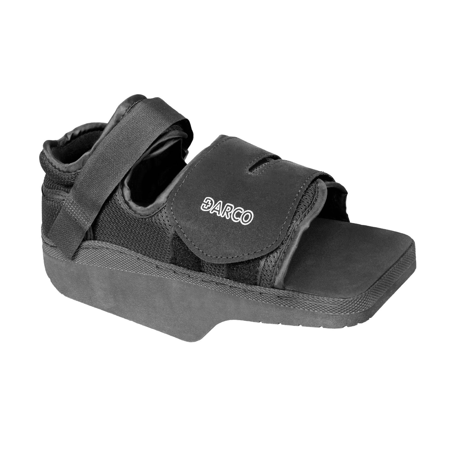 SHOE, ORTHO WEDGE W/SQ TOE BLKMED (36/CS)
