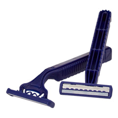 RAZOR, TWIN BLADE LNG HNDL W/LUBE (10/PK 12PK/BX 6