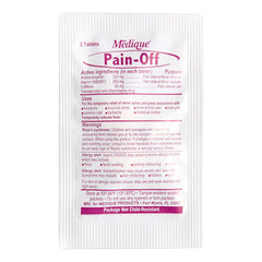 PAIN OFF XS, TAB (2/PK 50PK/BX12BX/CS)