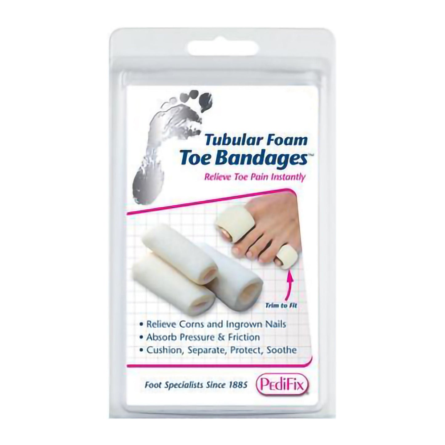 BANDAGE TUBE FOAM SM 3/EA 3" TUBE
