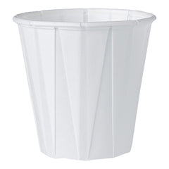 Solo Paper Soufflé Cup, White, 3-1/2-ounce capacity