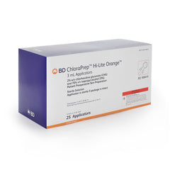 APPLICATOR, CHLORAPREP HI-LITENEW LABEL ORG 3ML (25/CT)