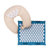TRAVEL SET, ACUPRESSURE KANJO NECK PILLOW + FOOT MAT (10/CS)