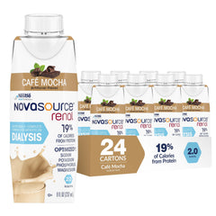 NOVASOURCE RENAL, CAF MOCHA 8OZ (24/CS)