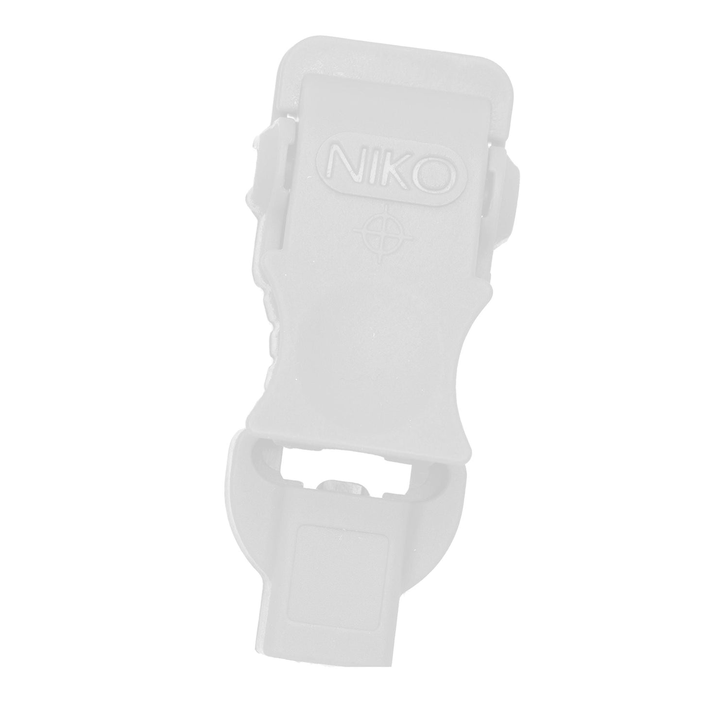 CLIP, ADAPTER ECG WHT (10/BG)