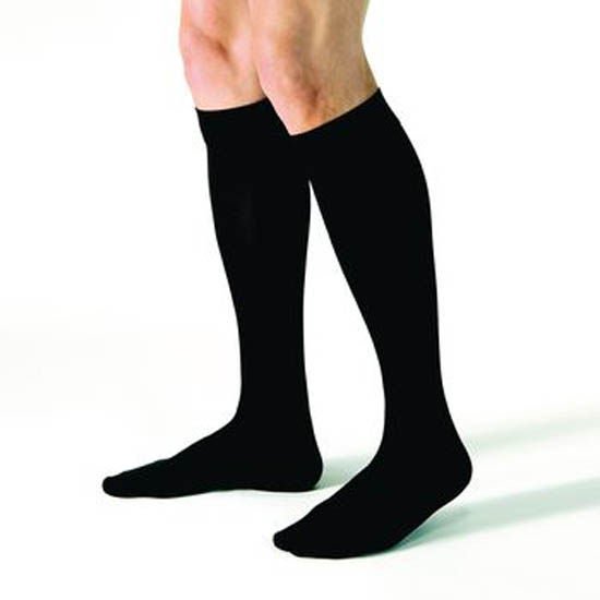SOCKS, DRESS CALF HIGH MENS LG20-30MMHG