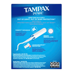 TAMPON, TAMPAX PEARL APPL SUPER UNSCNTD (18/BX)
