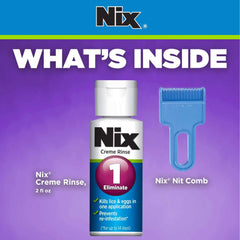 NIX CREAM RINSE, LIQ 1% 2OZ