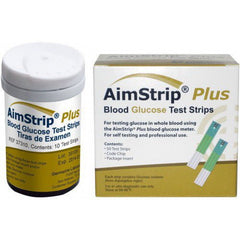 TEST STRIP, BLD GLUCOSE AIMSTRIP PLUS (50/BX)