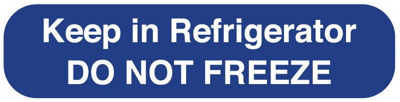 LABEL KEEP REFRIG DNF (500/BX)