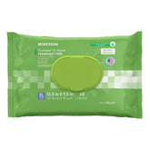 WIPE, WET FLUSHABLE XL UNSCNTDSFT PK W/LID (48/PK 12PK/CS)