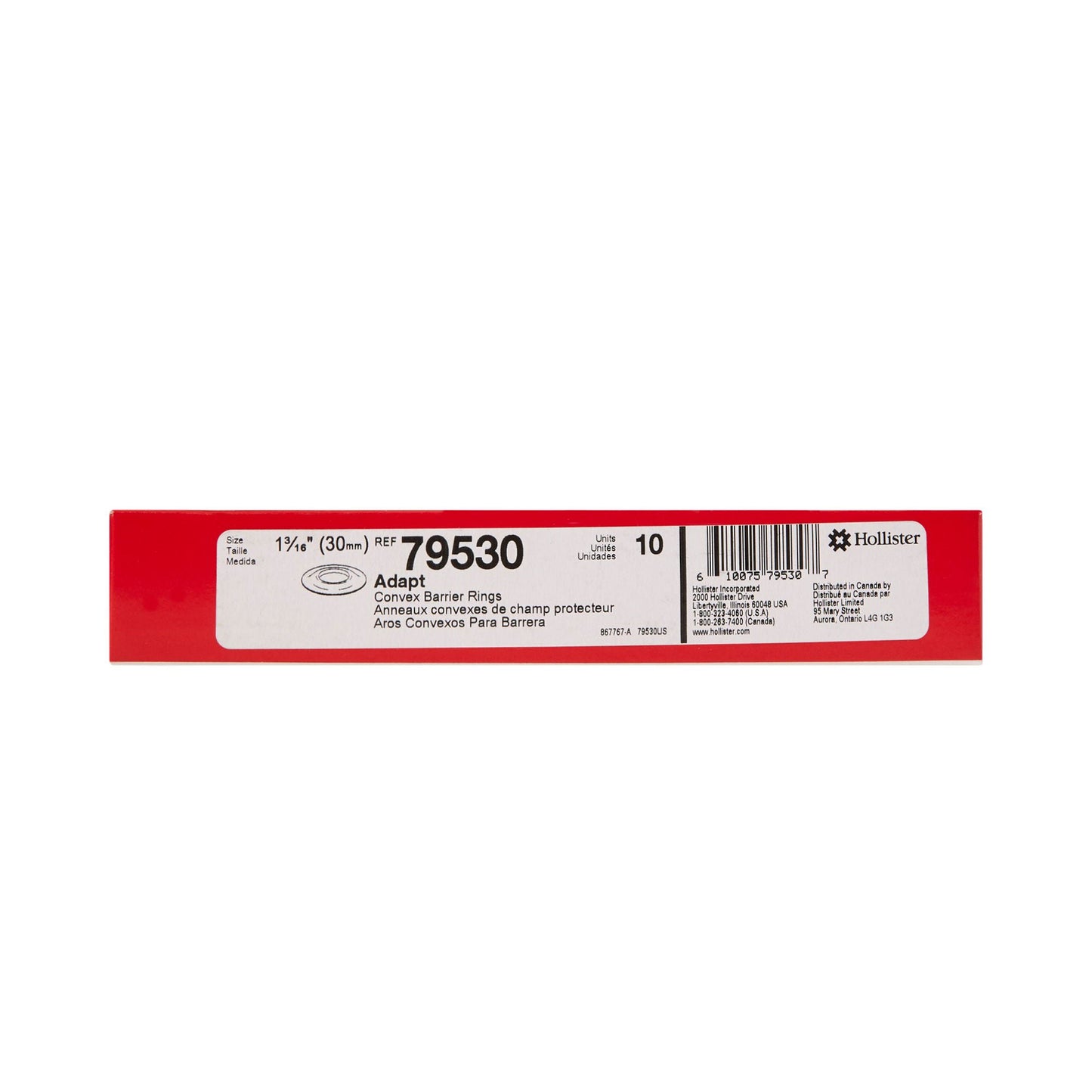 ADAPT, CONVEX BARRIER RING 30MM (10/BX)