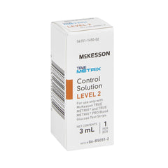 CONTROL, BLD GLUCOSE LEVEL 2 TRUE METRIX (1/BX 24BX/CS)