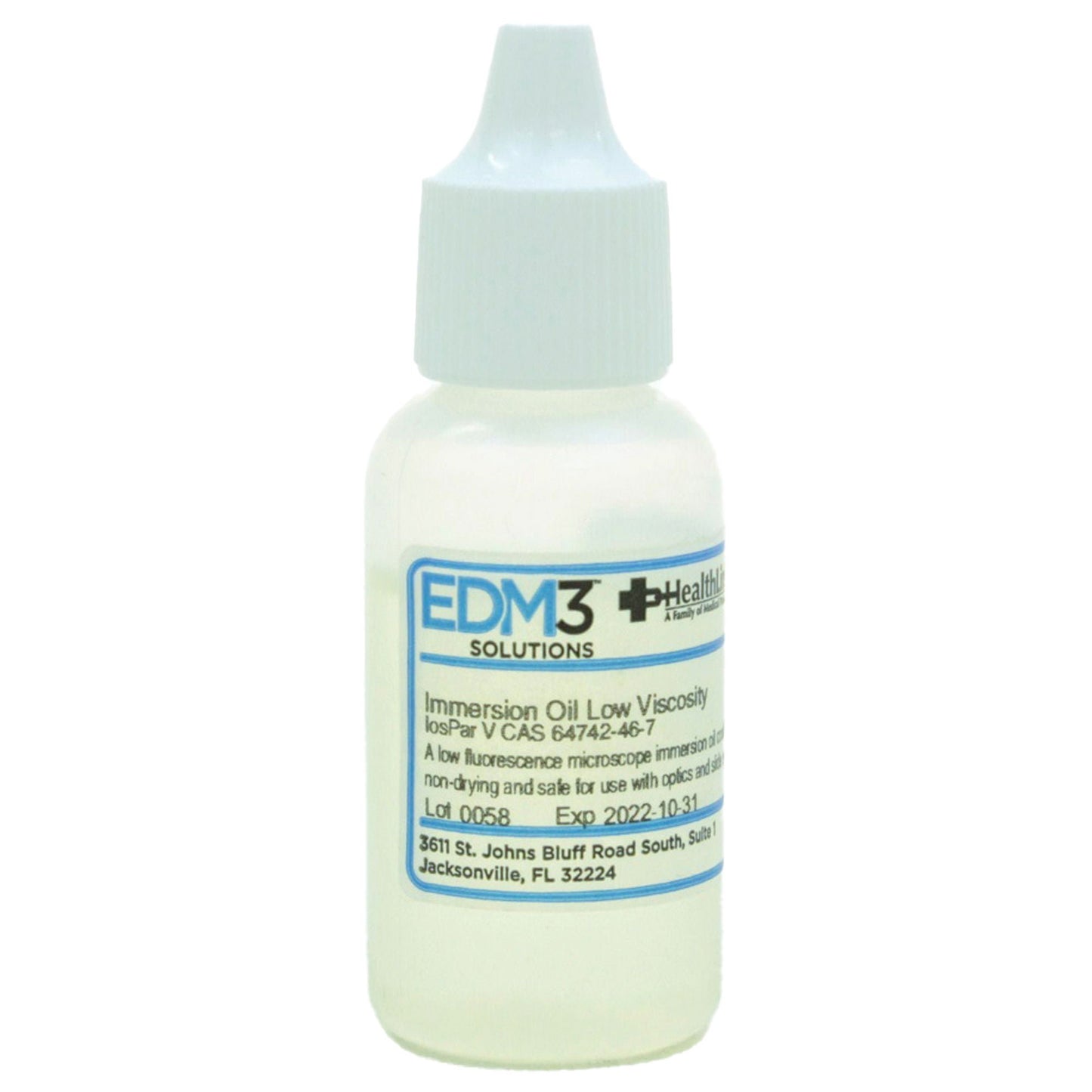 OIL, IMMERSION LOW VISCOSITY TYPE A 0.5OZ BICINF