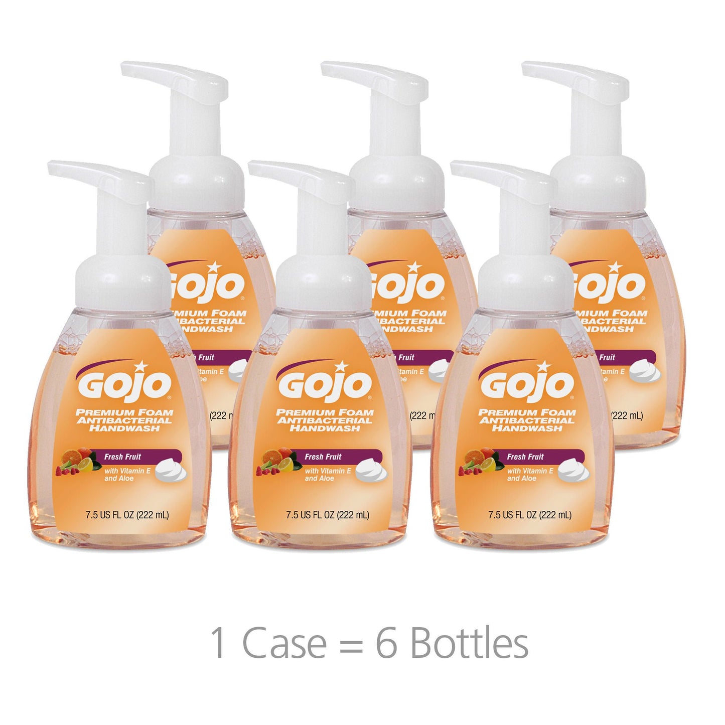 HANDWASH, GOJO PREM FOAMING 220ML (6/CS)