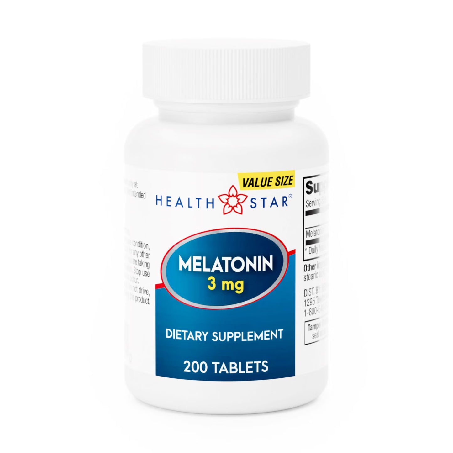 MELATONIN, TAB 3MG (200/BT 12BT/CS)