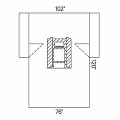 DRAPE, LAP CHOLE 72X120 (10/CS)