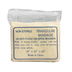BANDAGE, TRIANG W/PIN 37X37X52(1/PK 12PK/BG 20BG/CS)