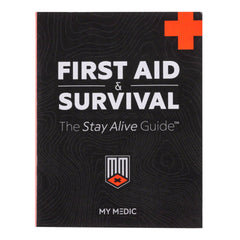 BOOK, FIRST AID & SURVIVAL STAY ALIVE GUIDE