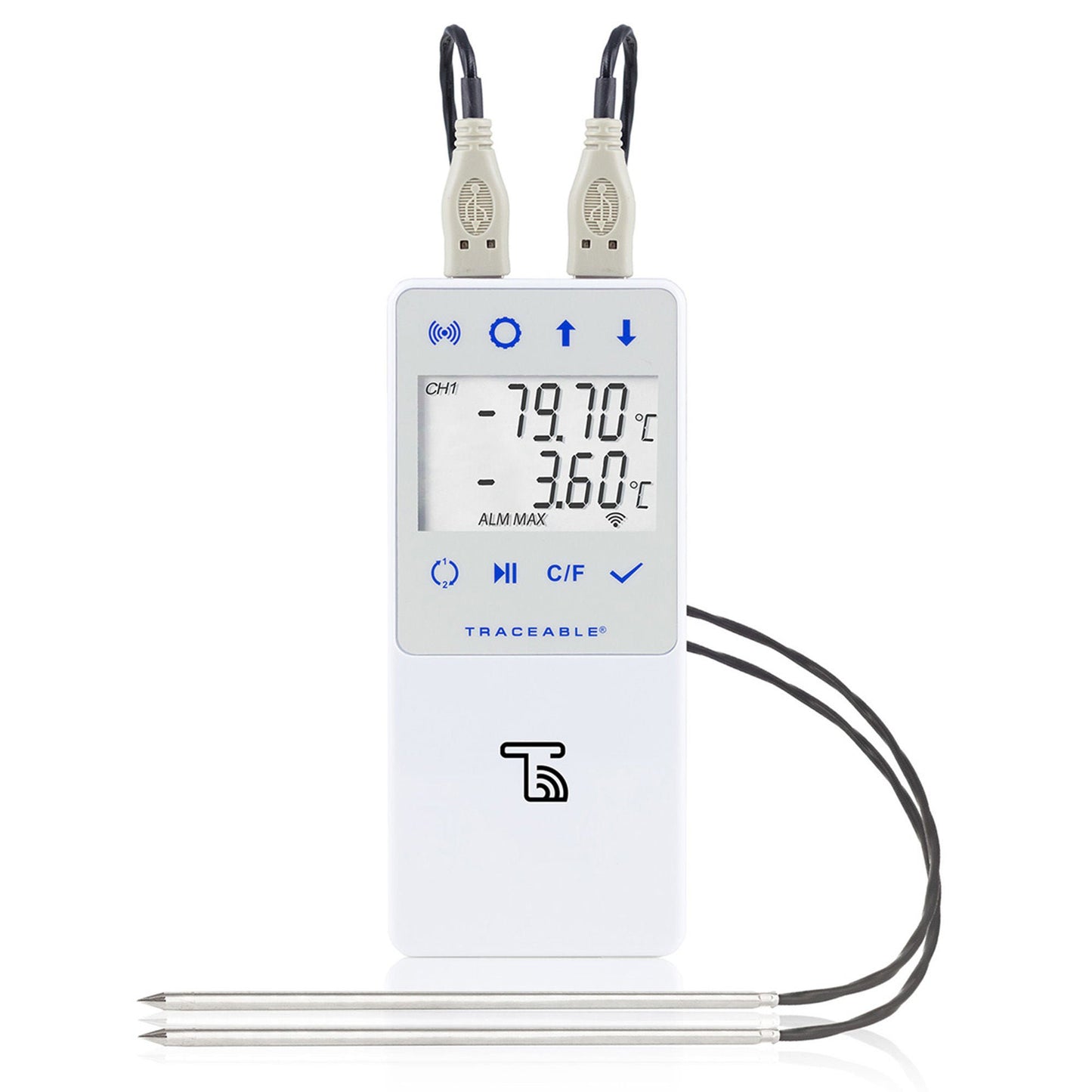 THERMOMETER, FREEZER TRACEABLEW/WIFI/REMOTE/2PROBE/SENSOR