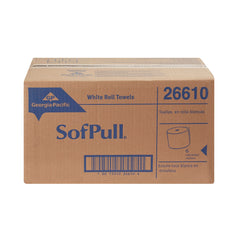 TOWEL, SOFPULL PAPER RL WHT (6RL/CS)