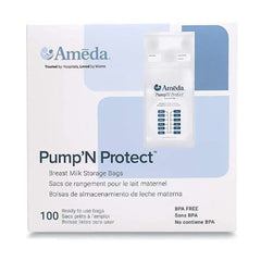 BAG, STORAGE AMEDA PUMP N PROTECT BREAST MILK 6OZ (100/CS)