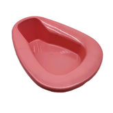 BEDPAN, COMMODE STYLE STACKABLE MAUVE (50/CS)