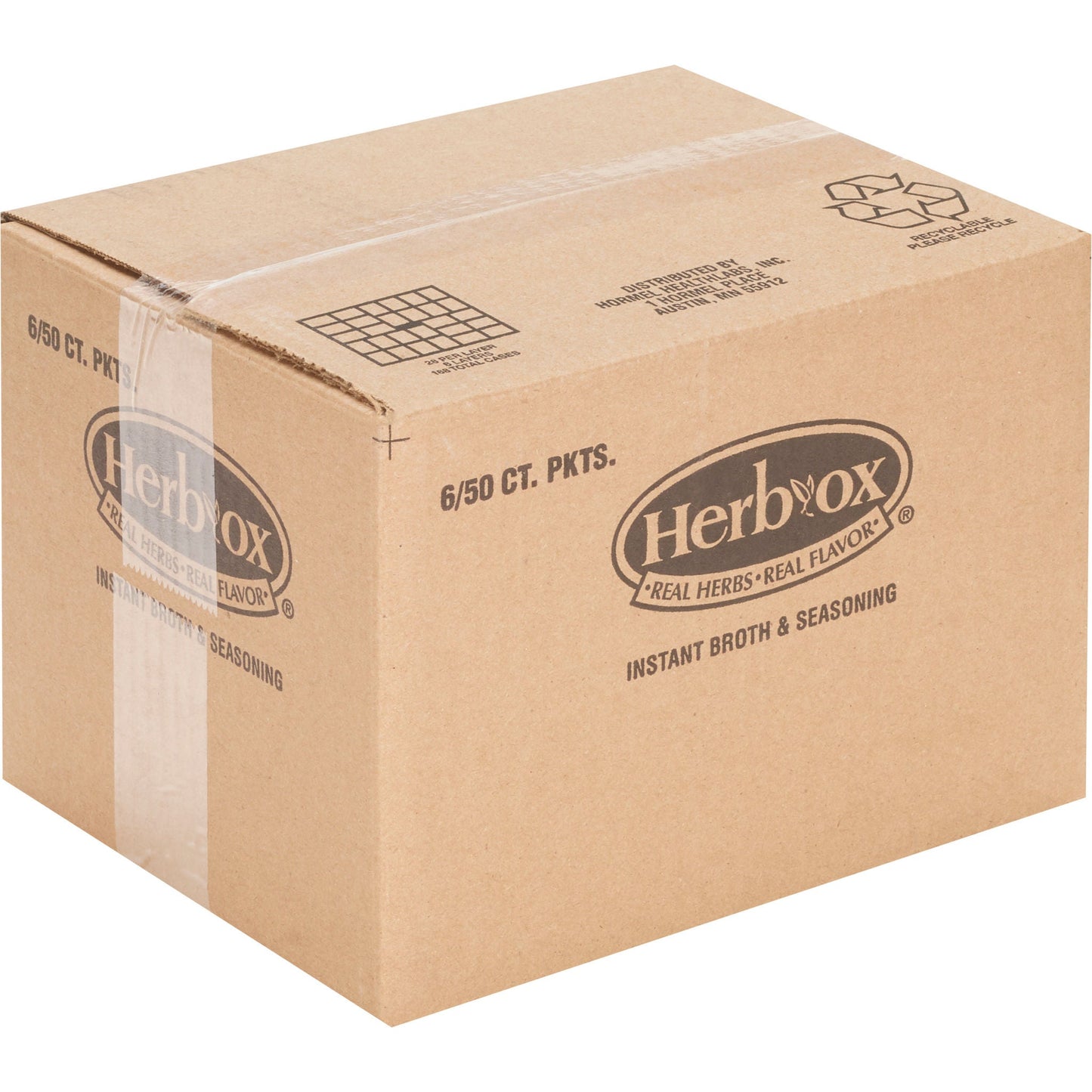 BROTH, CHICKEN BOUILLON GLUTENFREE HERBOX (50/BX 6BX/CS)