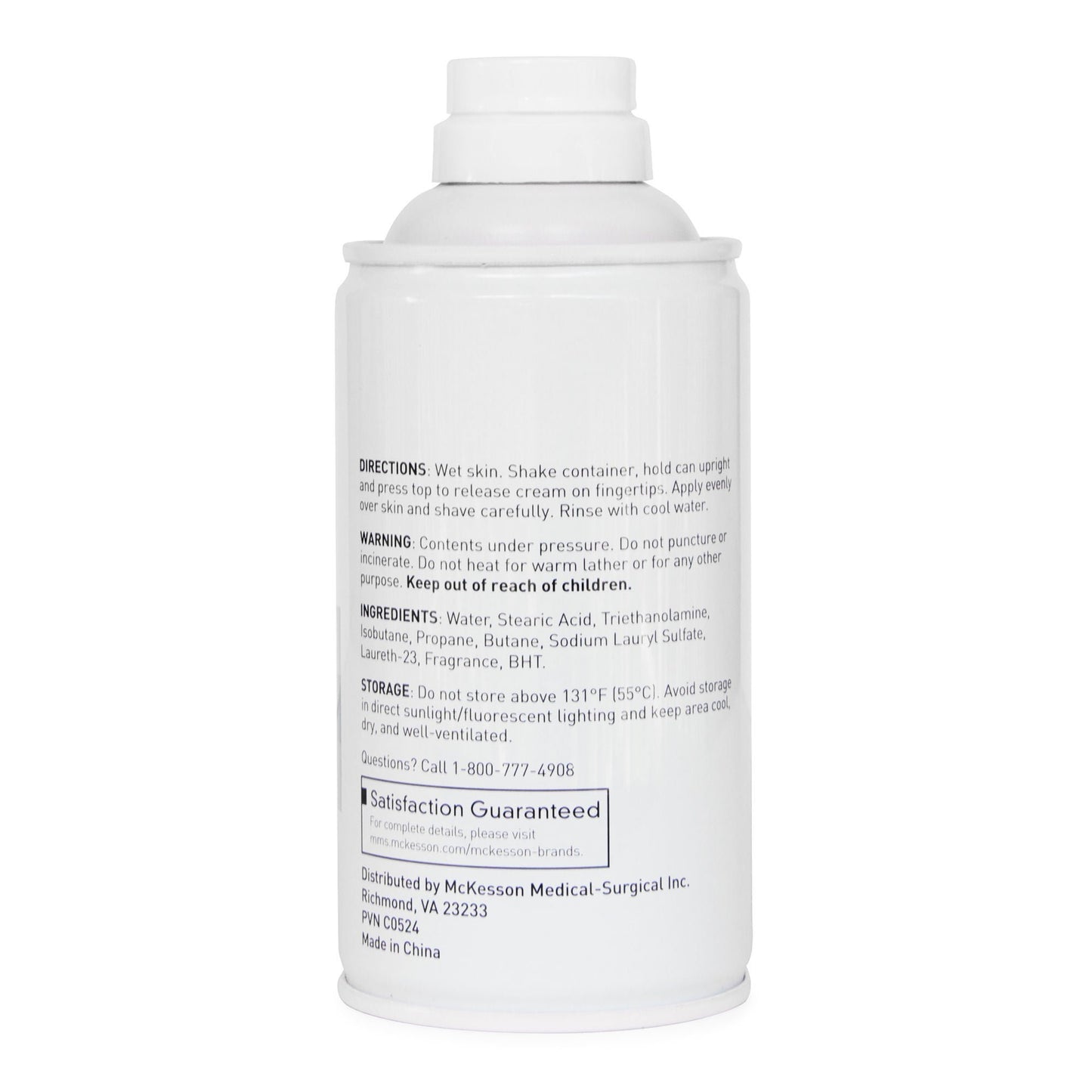 CREAM, SHAVE AEROSOL 11OZ (12/BX 4BX/CS)