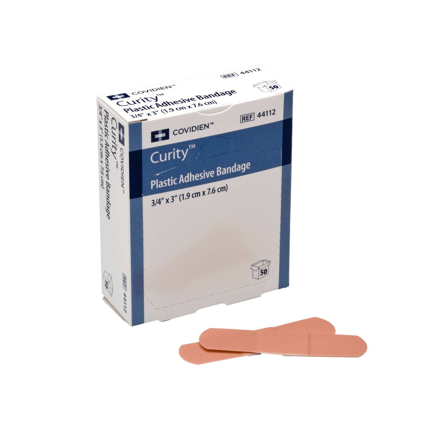 BANDAGE, ADHV STRIP DERMACEA 3/4X3 (50BX 24BX/CS) KENDAL