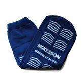 SLIPPER, TERRY BARI LF DBL THREAD XWD BLU (48PR/CS )