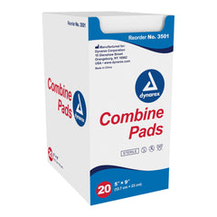 PAD, ABDN 5"X9" COMBINE STR (20BX/CS)